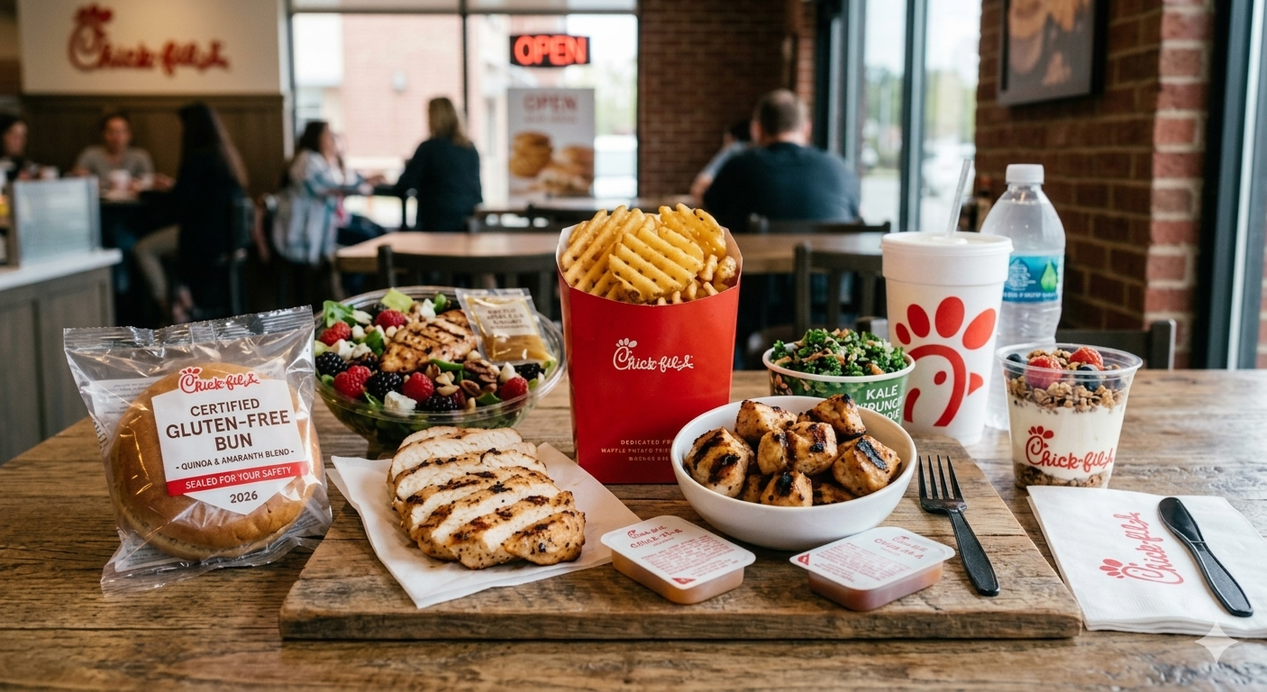 The Complete Chick-fil-A Gluten-Free Menu Guide (2026): What You Can Actually Eat
