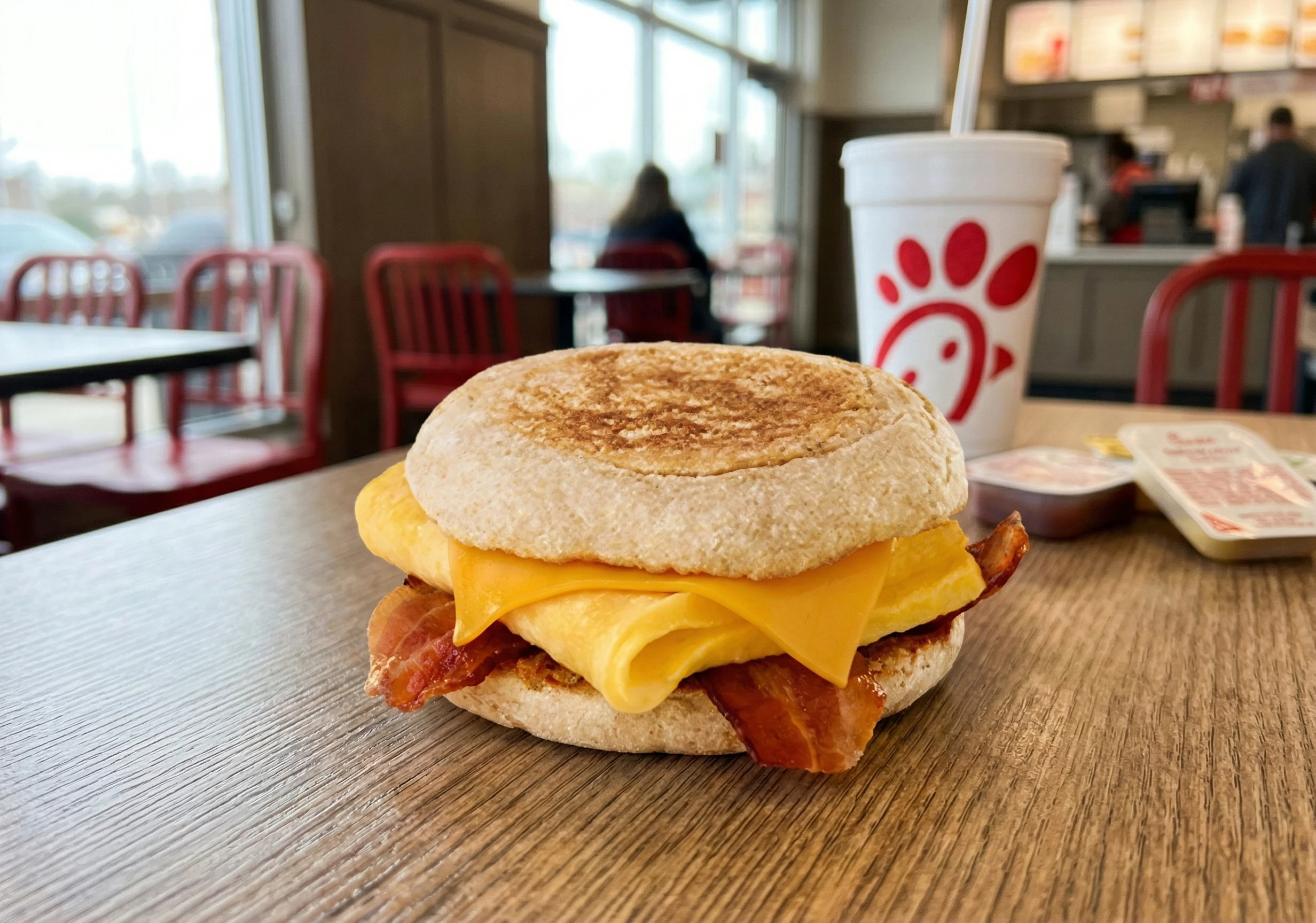 Bacon, Egg & Cheese Muffin