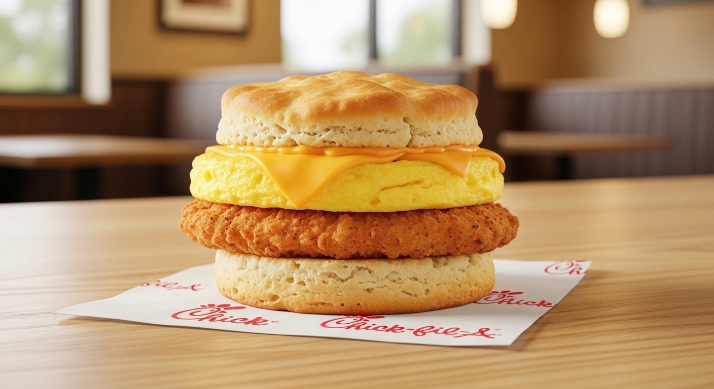 Chicken, Egg & Cheese Biscuit