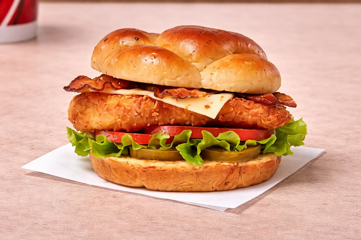 Jalapeño Ranch Club Sandwich w/ Chick-fil-A Filet chick