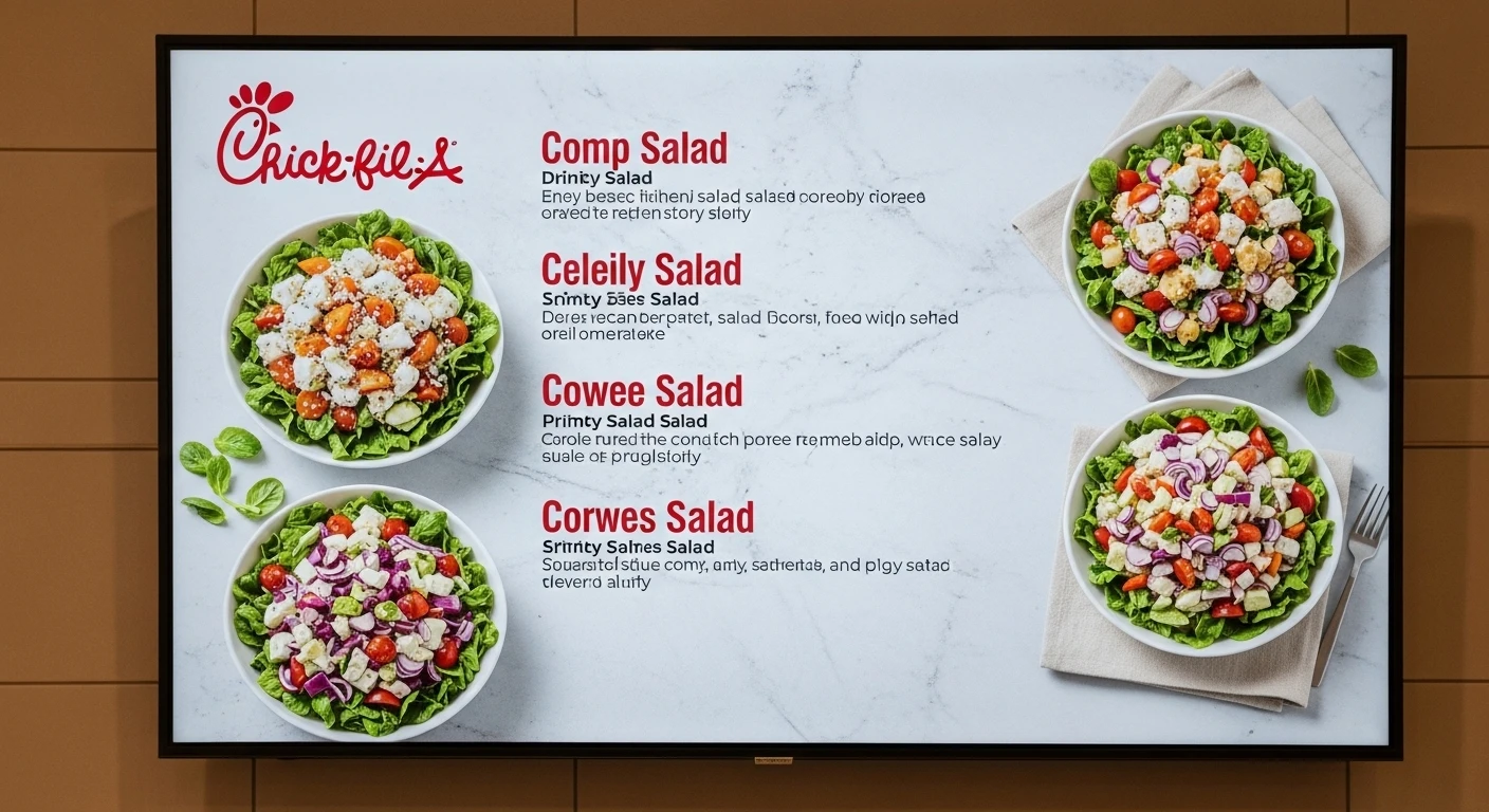 Chick-fil-A Salads Menu