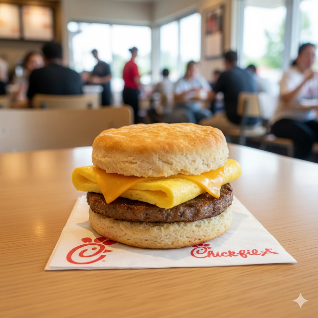 Sausage, Egg & Cheese Biscuit