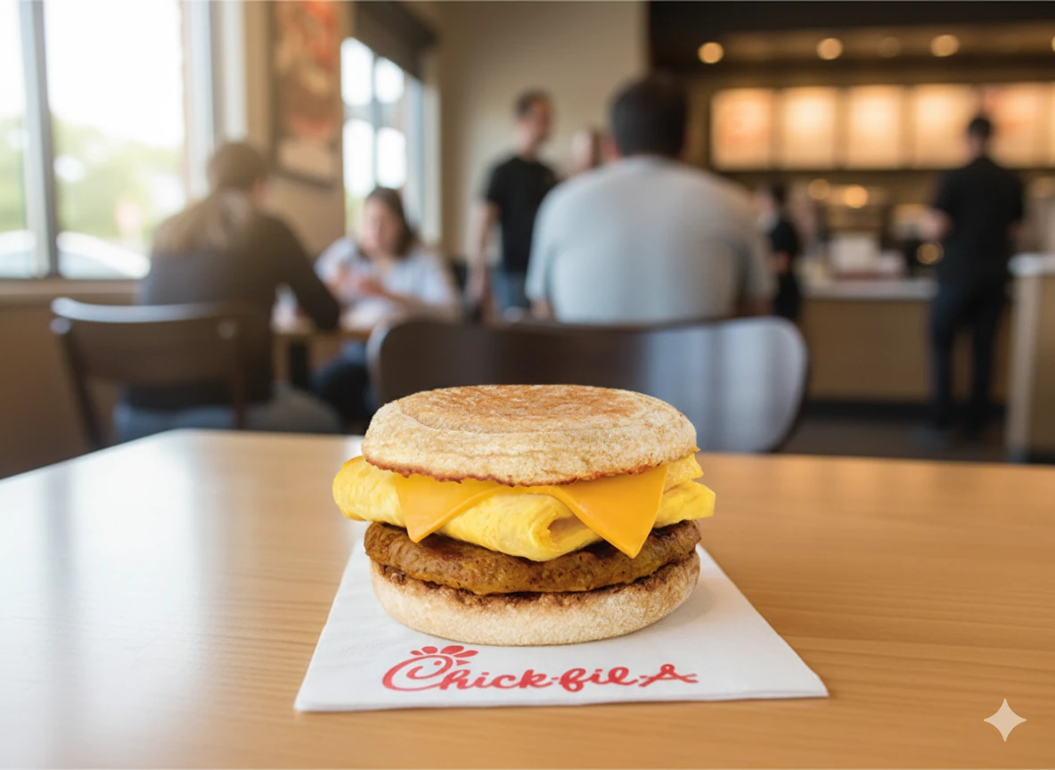 Sausage, Egg & Cheese Muffin