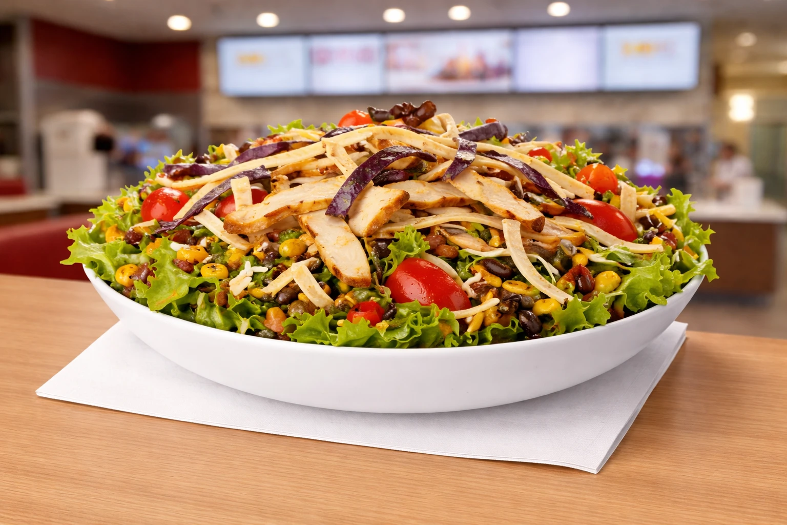 Spicy Southwest Salad  chick fil a
